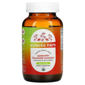Thực phẩm chức năng Eclectic Institute Freeze-Dried Fresh Quercetin Flavonoid Complex 3.2 oz (90 g) 023363379279