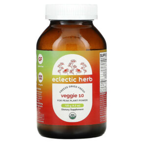 Thực phẩm chức năng Eclectic Institute Freeze Dried Fresh Veggie 10 4.2 oz (120 g) 023363371297
