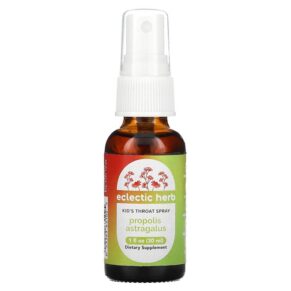 Thực phẩm chức năng Eclectic Institute Kid's Throat Spray Propolis Astragalus 1 fl oz (30 ml) 023363631025