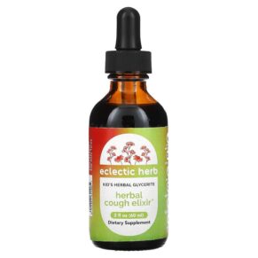 Thực phẩm chức năng Eclectic Institute Kids Herbal Glycerite Herbal Cough Elixir 2 fl oz (60 ml) 023363622061