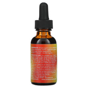 Thực phẩm bổ sung Eclectic Institute Kids Herbal Glycerite Lemon Balm 1 fl oz (30 ml) 023363611010