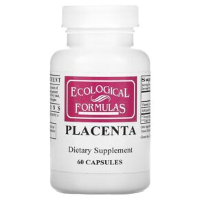 Thực phẩm chức năng Ecological Formulas Placenta 60 Capsules 696859131363