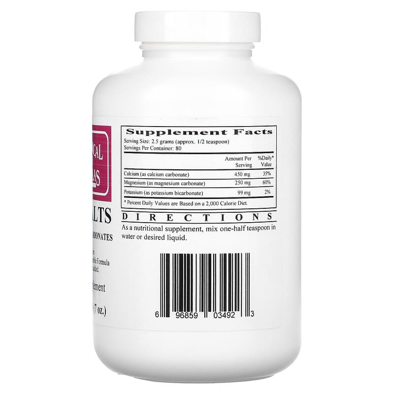 Ecological Formulas Tri-Salts 7 oz (200 g) 2 Thực phẩm bổ sung Ecological Formulas Tri-Salts 7 oz (200 g) 696859034923