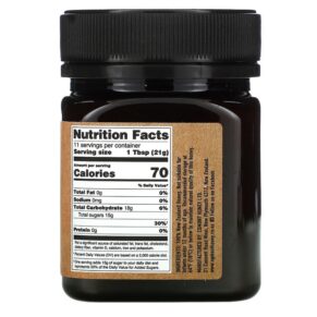 Thực phẩm bổ sung Egmont Honey Manuka Honey Raw And Unpasteurized 573+ MGO 8.82 oz (250 g) 9421034911284