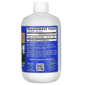 Thực phẩm bổ sung Eidon Mineral Supplements Copper 18 oz (533 ml) 640923000055