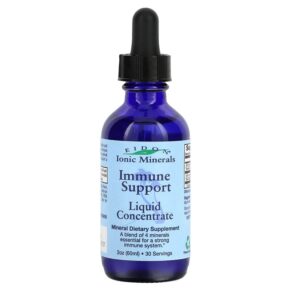 Thực phẩm chức năng Eidon Mineral Supplements Ionic Minerals Immune Support Liquid Concentrate 2 oz (60 ml) 640923000215