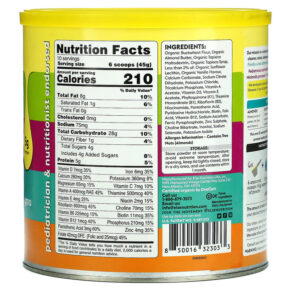 Thực phẩm bổ sung Else Plant-Powered Kid's Shake Mix Complete Nutrition Vanilla 16 oz (454 g) 850016323033