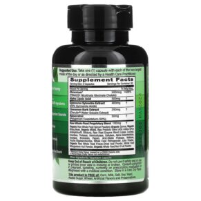 Thực phẩm bổ sung Emerald Laboratories Blood Sugar Health 60 Vegetable Caps 743650002160