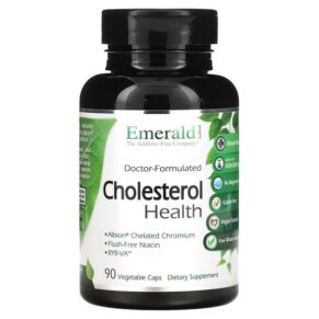 Thực phẩm chức năng Emerald Laboratories Cholesterol Health 90 Vegetable Caps 743650002252