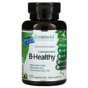 Thực phẩm chức năng Emerald Laboratories Coenzymated B-Healthy 120 Vegetable Caps 743650003457