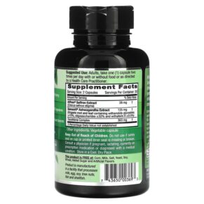 Thực phẩm bổ sung Emerald Laboratories Elevated Mood with Affron Saffron Extract 60 Vegetable Caps 743650003693