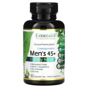 Thực phẩm chức năng Emerald Laboratories Men's 45+ 1-Daily Multi 30 Vegetable Caps 743650003372