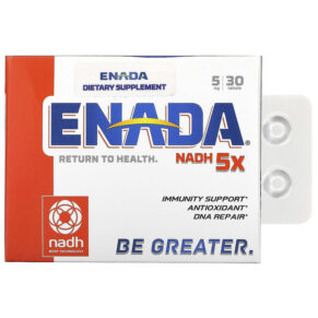 Thực phẩm chức năng ENADA NADH 5x 5 mg 30 Tablets 709546103502