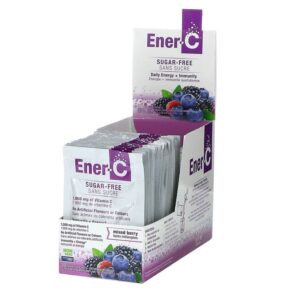 Thực phẩm chức năng Ener-C Vitamin C Multivitamin Drink Mix Sugar Free Mixed Berry 1.000 mg 30 Packets 0.2 oz (5.46 g) Each 873024001328