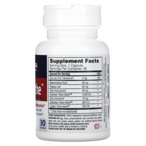 Thực phẩm bổ sung Enzymedica Acid Soothe 30 Capsules 670480981214
