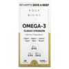 Thực phẩm chức năng Enzymedica Aqua Biome Omega-3 Classic Strength Lemon 600 mg 60 Softgels 670480100103