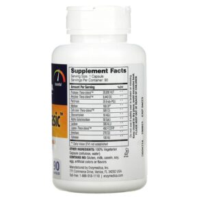 Enzymedica Digest Basic Essential Enzyme Formula 90 Capsules 3 Thực phẩm bổ sung Enzymedica Digest Basic Essential Enzyme Formula 90 Capsules 670480290101