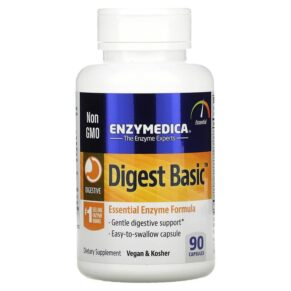 Thực phẩm chức năng Enzymedica Digest Basic Essential Enzyme Formula 90 Capsules 670480290101