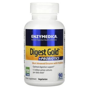 Thực phẩm chức năng Enzymedica Digest Gold + Probiotics 90 Capsules 670480290903