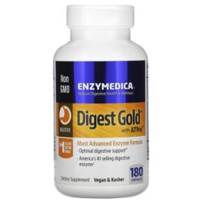 Thực phẩm chức năng Enzymedica Digest Gold with ATPro 180 Capsules 670480202142
