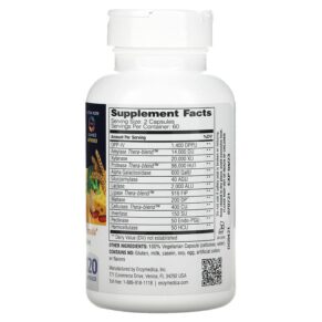Thực phẩm bổ sung Enzymedica Digest Spectrum Complete Food Intolerance Formula 120 Capsules 670480291726