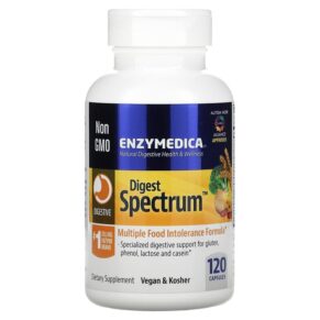 Thực phẩm chức năng Enzymedica Digest Spectrum Complete Food Intolerance Formula 120 Capsules 670480291726
