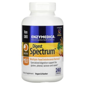 Thực phẩm chức năng Enzymedica Digest Spectrum Complete Food Intolerance Formula 240 Capsules 670480291733