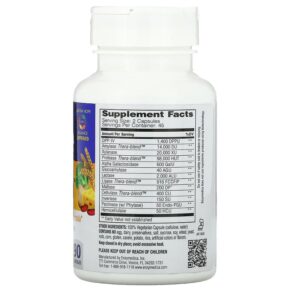 Thực phẩm bổ sung Enzymedica Digest Spectrum Complete Food Intolerance Formula 90 Capsules 670480291719