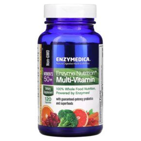 Thực phẩm chức năng Enzymedica Enzyme Nutrition Multi-Vitamin Women's 50+ 120 Capsules 670480140215