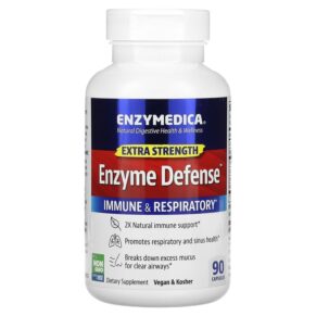 Thực phẩm chức năng Enzymedica Extra Strength Enzyme Defense 90 Capsules 670480290804