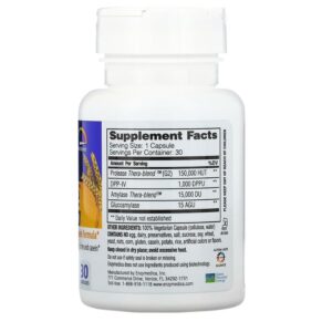 Thực phẩm bổ sung Enzymedica GlutenEase Extra Strength 30 Capsules 670480120101