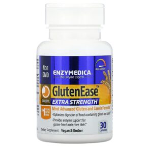 Thực phẩm chức năng Enzymedica GlutenEase Extra Strength 30 Capsules 670480120101