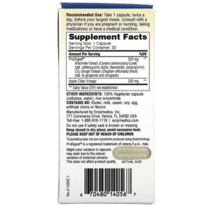 Enzymedica Gut Motility Digestive Transport Support 30 Capsules 3 Thực phẩm bổ sung Enzymedica Gut Motility Digestive Transport Support 30 Capsules 670480140567