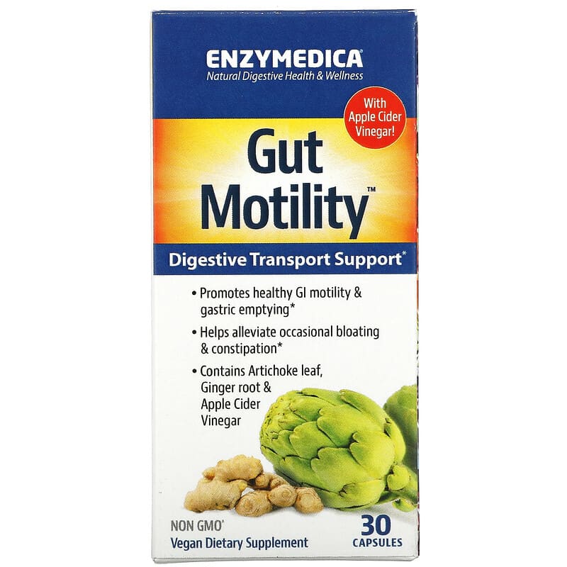 Enzymedica Gut Motility Digestive Transport Support 30 Capsules 8 Thực phẩm chức năng Enzymedica Gut Motility Digestive Transport Support 30 Capsules 670480140567