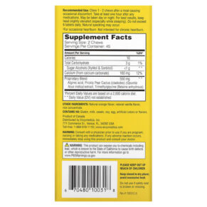 Thực phẩm bổ sung Enzymedica Heartburn Soothe Vanilla-Orange 90 Chews 670480100318