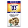 Thực phẩm chức năng Enzymedica Organic D3 + Vitamin K2 60 Capsules 670480101292