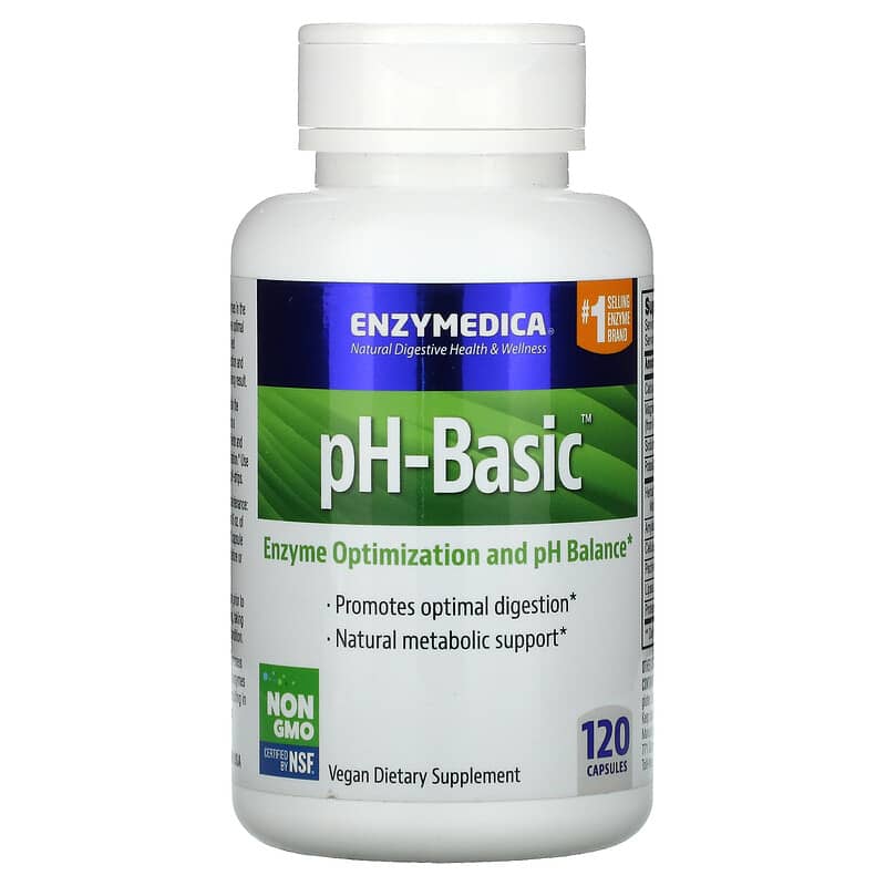 Enzymedica pH-Basic 120 Capsules 8 Thực phẩm chức năng Enzymedica pH-Basic 120 Capsules 670480231104