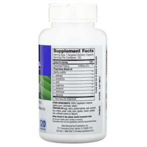 Thực phẩm bổ sung Enzymedica Pro-Bio Guaranteed Potency Probiotic 120 Capsules 670480251133