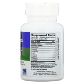 Thực phẩm bổ sung Enzymedica Pro Bio Guaranteed Potency Probiotic 30 Capsules 670480251102