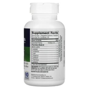 Thực phẩm bổ sung Enzymedica Pro-Bio Guaranteed Potency Probiotic 90 Capsules 670480251126