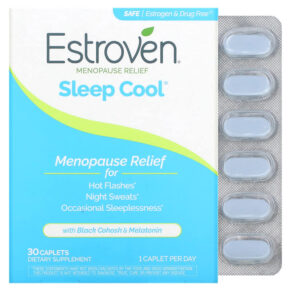 Thực phẩm chức năng Estroven Menopause Relief + Sleep Cool 30 Caplets 092961040072
