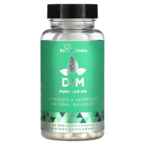 Thực phẩm chức năng Eu Natural DIM 200 mg 60 Vegetarian Capsules 855244008042