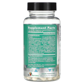 Thực phẩm bổ sung Eu Natural FLOURISH Probiotics Urinary & Gut Health 14 Billion CFU 30 Vegetarian Capsules 855244008202