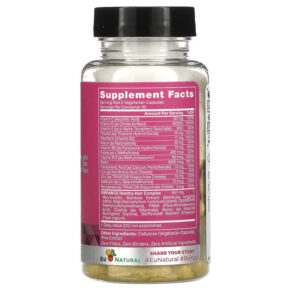 Thực phẩm bổ sung Eu Natural Vibrance Biotin & MSM 60 Vegetarian Capsules 855244008073