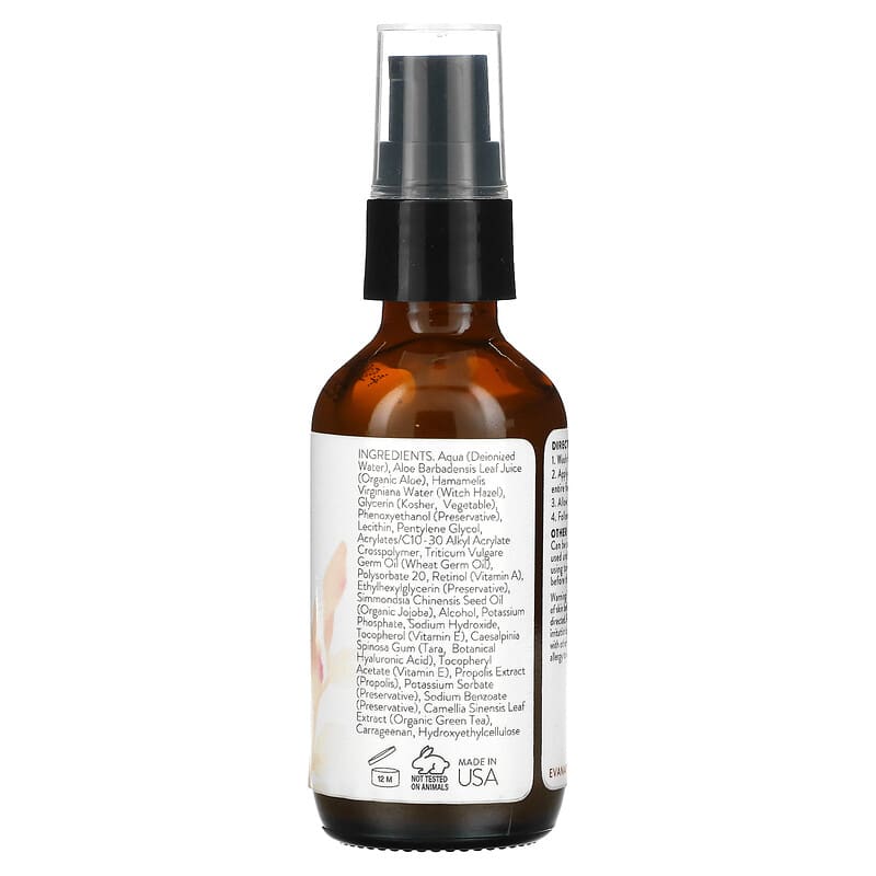 Eva Naturals Retinol Serum 2 oz (60 ml) 2 Thực phẩm bổ sung Eva Naturals Retinol Serum 2 oz (60 ml) 885793663515