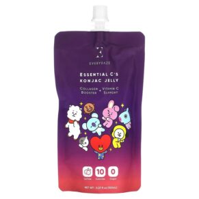 Thực phẩm chức năng Everydaze Essential C's Konjac Jelly Lychee 5.07 fl oz (150 ml) 8809432535652