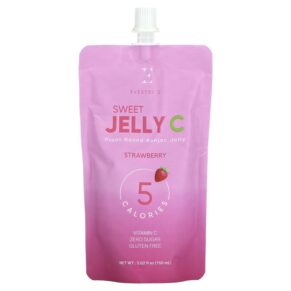 Thực phẩm chức năng Everydaze Sweet Jelly C Plant Based Konjac Jelly Drink Strawberry 5.02 fl oz (150 ml) 8809432533924