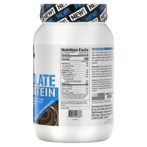 Thực phẩm bổ sung EVLution Nutrition 100% Isolate Protein Double Rich Chocolate 1.6 lb (726 g) 818901023888
