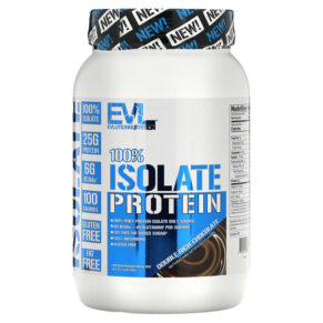Thực phẩm chức năng EVLution Nutrition 100% Isolate Protein Double Rich Chocolate 1.6 lb (726 g) 818901023888