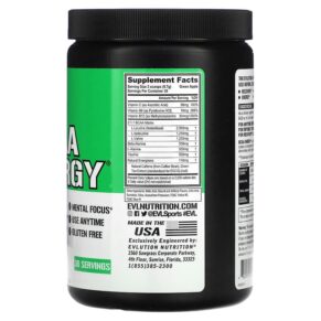 Thực phẩm bổ sung EVLution Nutrition BCAA Energy Green Apple 10.26 oz (291 g) 682055552521